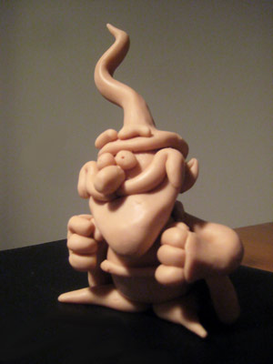 sculpey lawn gnome